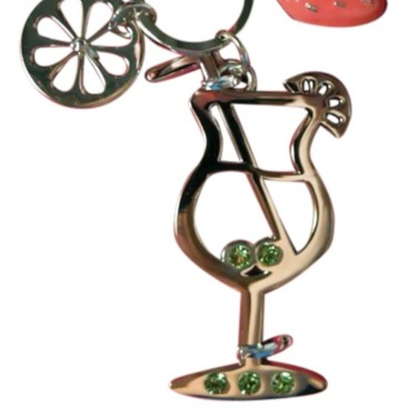 Daiquiri Key Chain Swarovski Elements - Picture 3 of 4